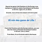 Maison d'hôtes Spacious House 11 Bedrooms 8 Bathrooms 22 People. Roubaix