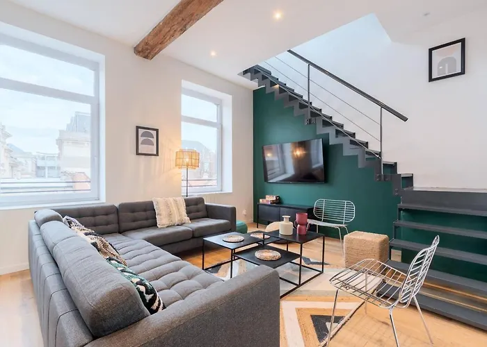 Maison d'hôtes Spacious House 11 Bedrooms 8 Bathrooms 22 People. Roubaix